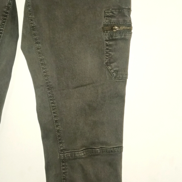 Massimo gray mid rise Jeggings 24 - Picture 4 of 5
